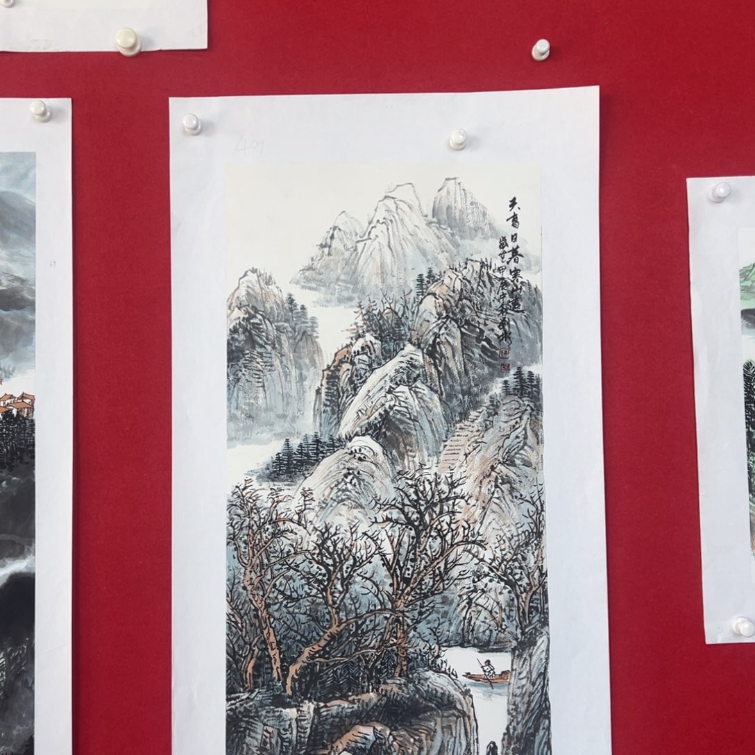 国画绘画国画作品