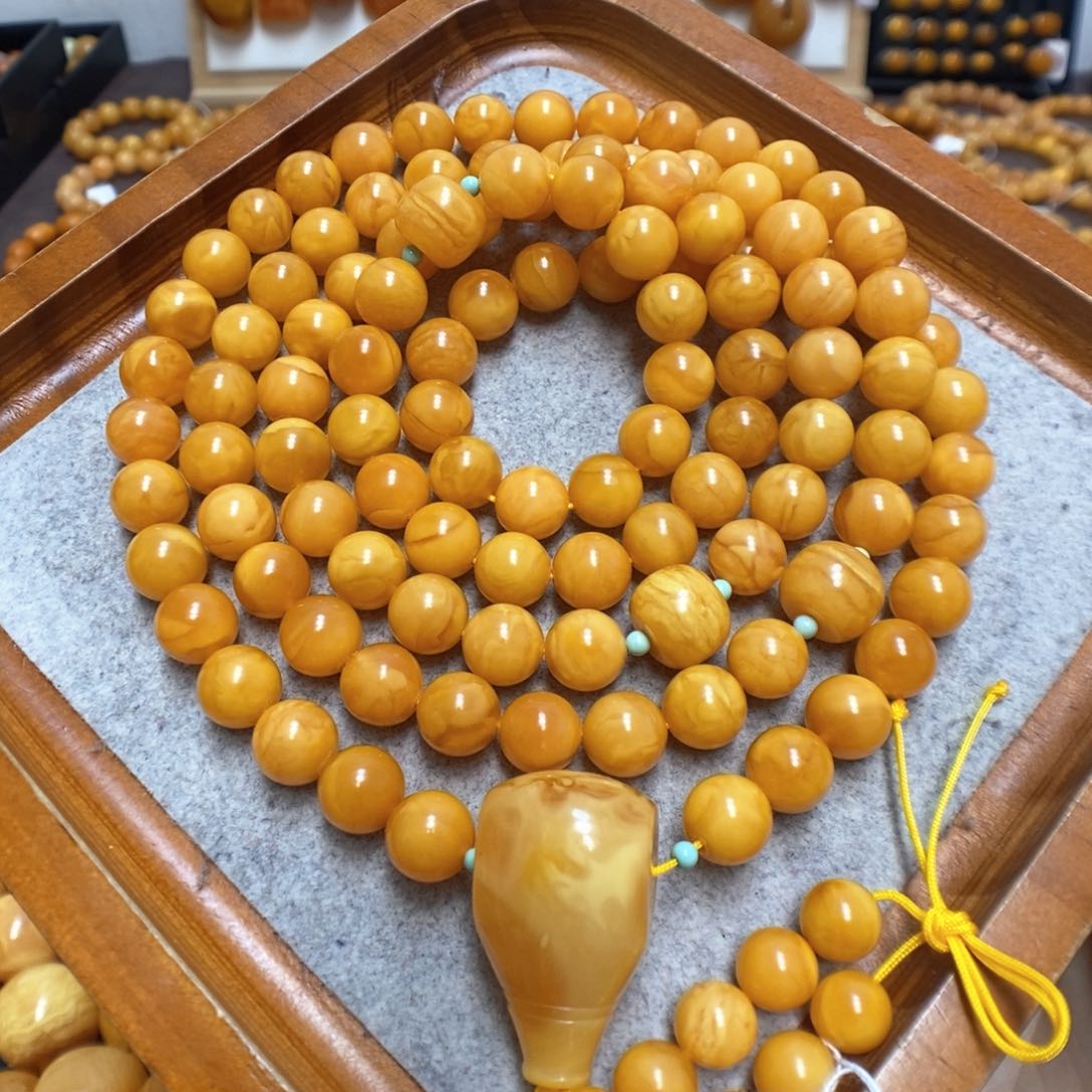 蜜蜡手链未镶嵌蜜蜡