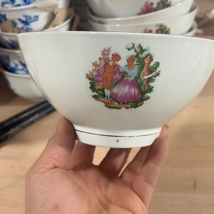 陶七寸高脚斗地公主微瑕