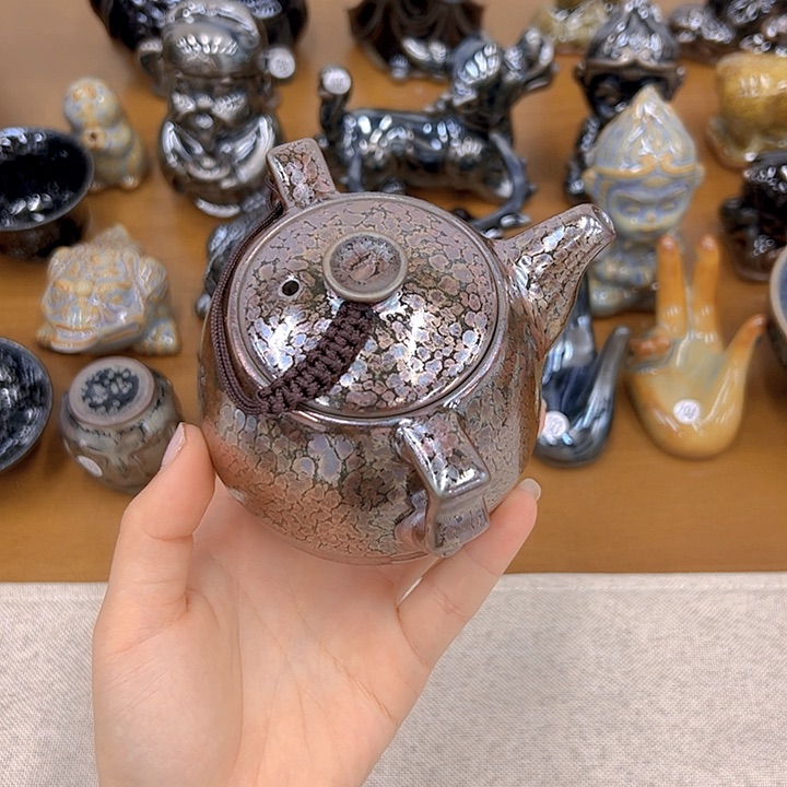 茶盏在栖落直播间选的好好看哦