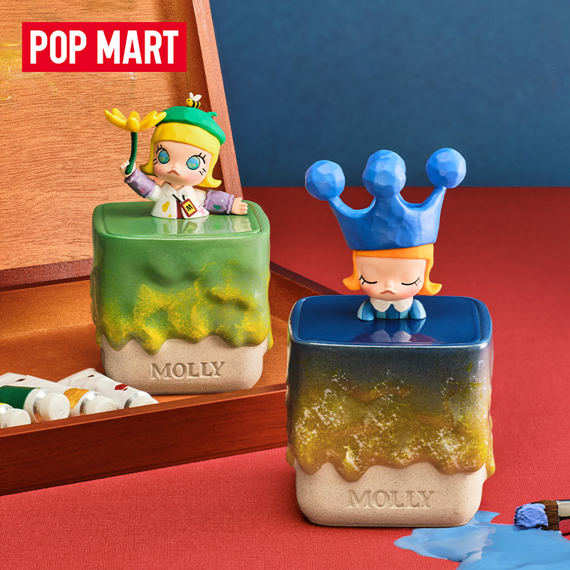 泡泡玛特MOLLY沿途的风景系列-香氛蜡烛盲盒
