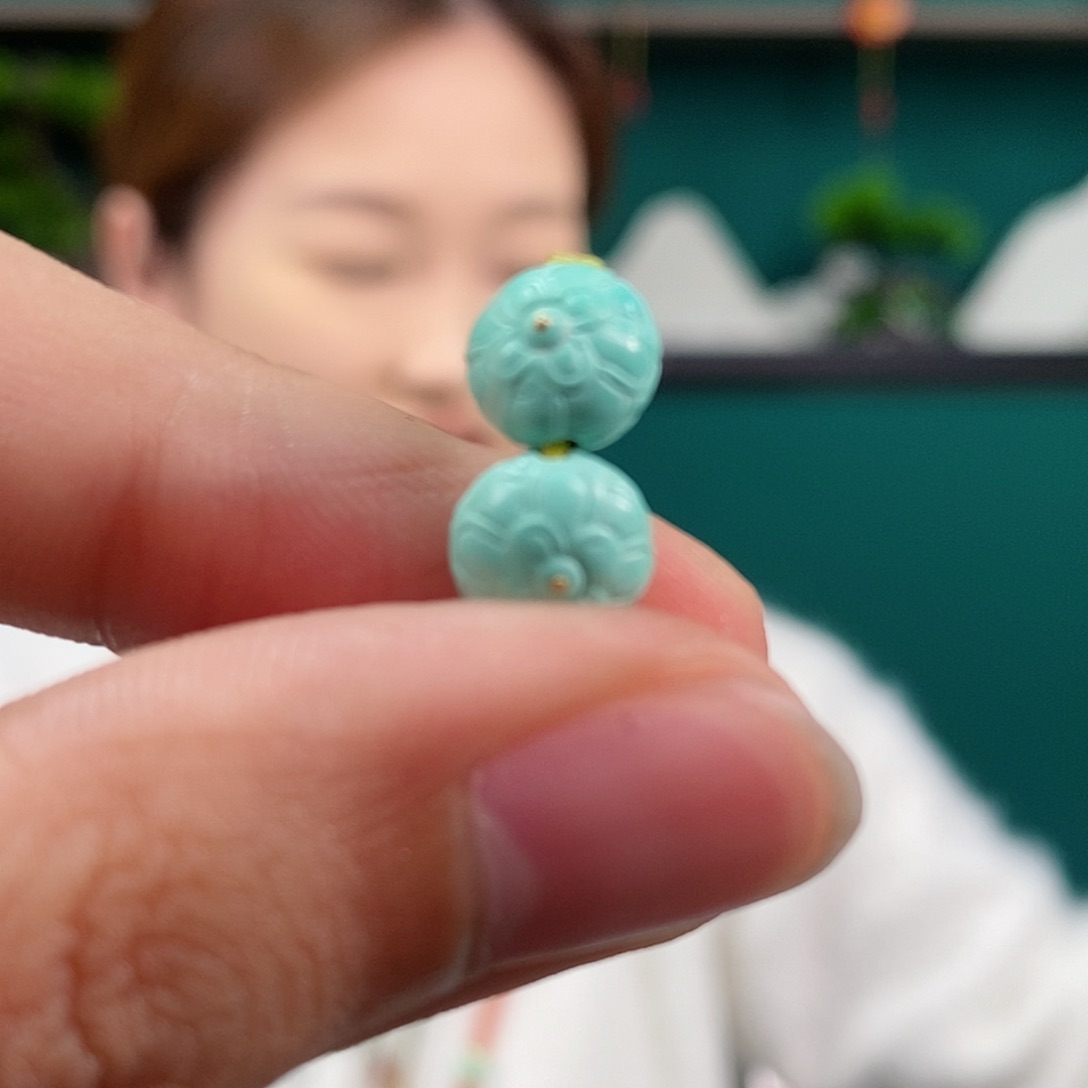 绿松石珠宝奇石未镶嵌