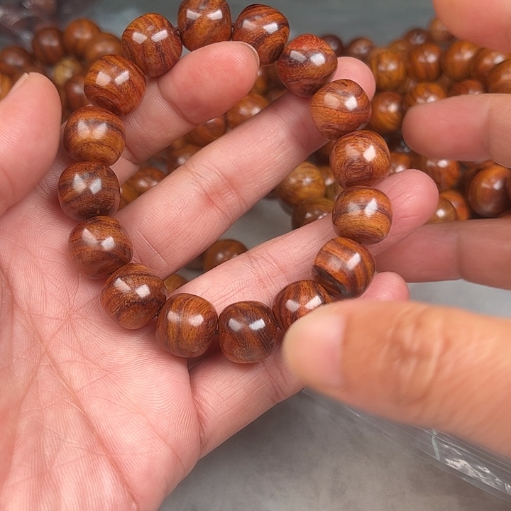 湛***空手串/手链黄花梨/降香黄檀