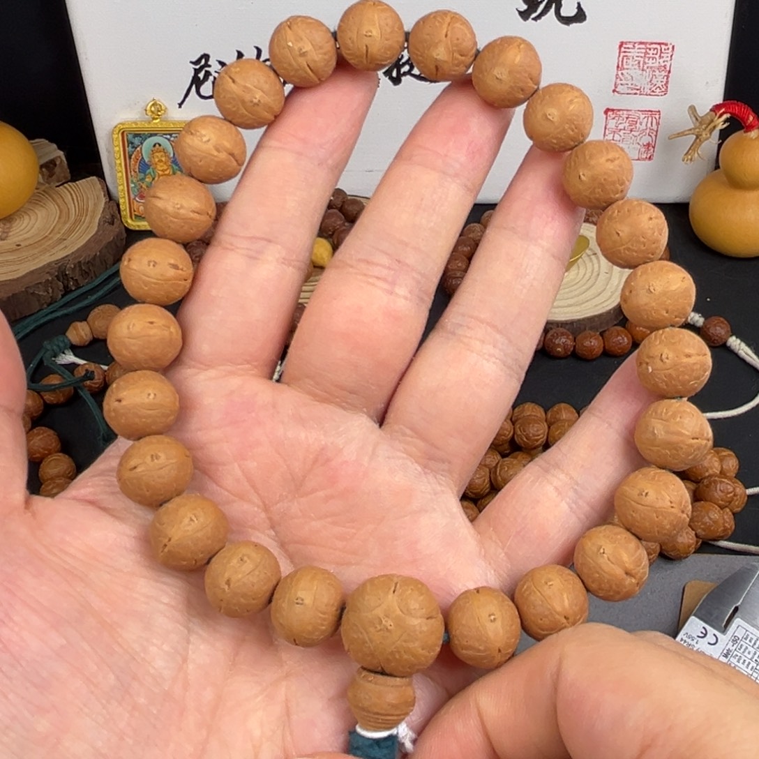 吊坠凤眼菩提实心手持