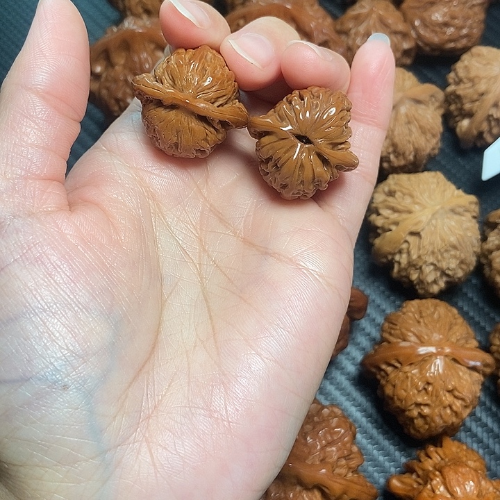 吊坠文玩核桃四座楼手捻