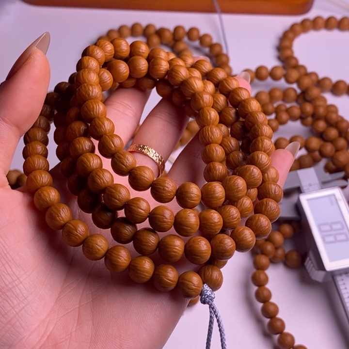 ****聚手串猴头核桃聚宝盆脖挂