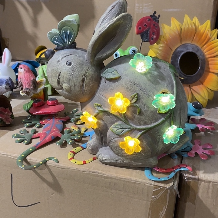 树脂样品样品样品花朵兔子