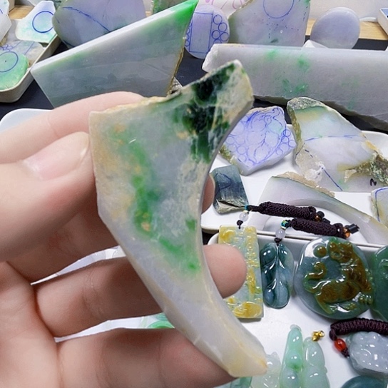 未镶嵌挂件翡翠翡翠