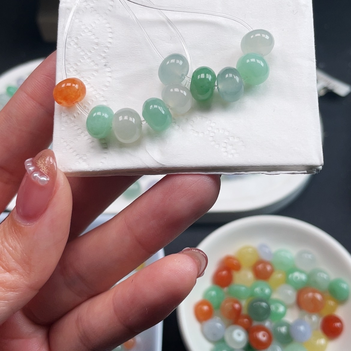 【闪购商品】定制翡翠未镶嵌芊**主，