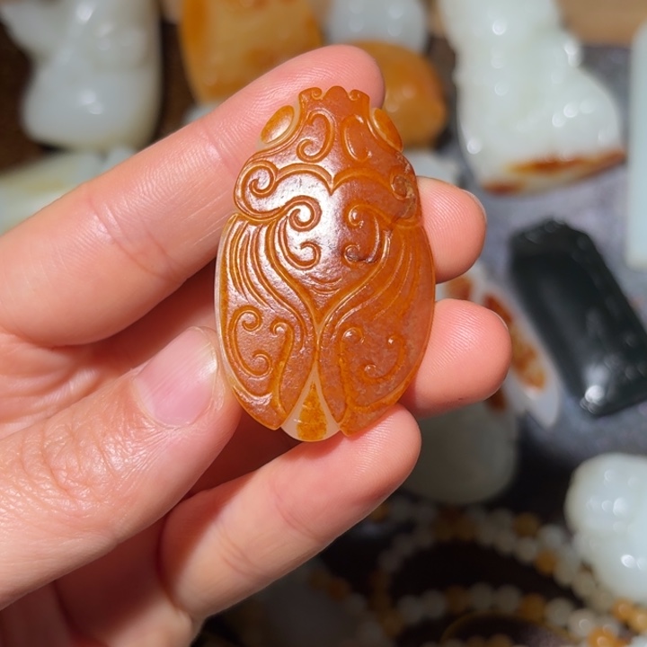 和田玉（白玉）戒指未镶嵌