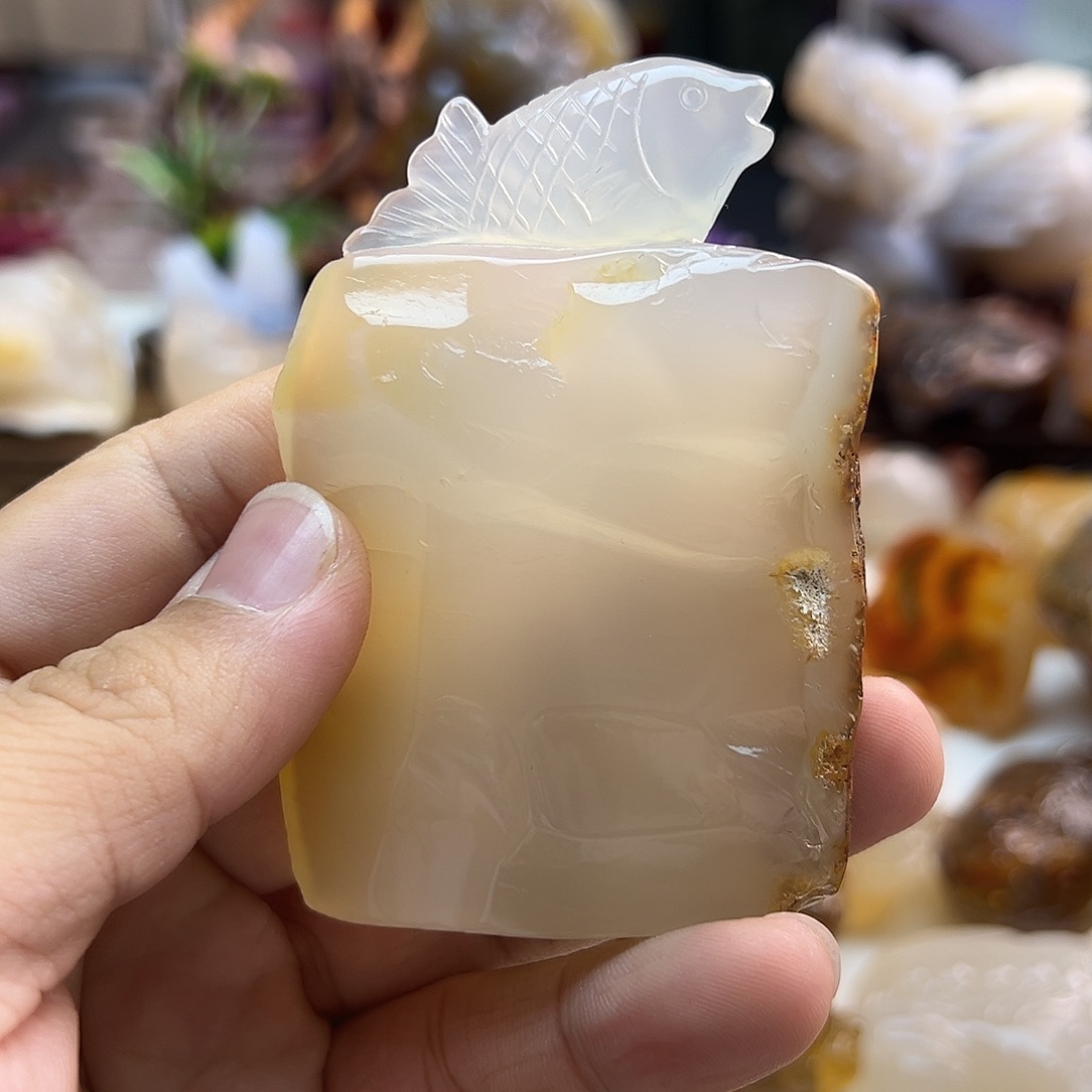 玛瑙/玉髓未镶嵌颈饰