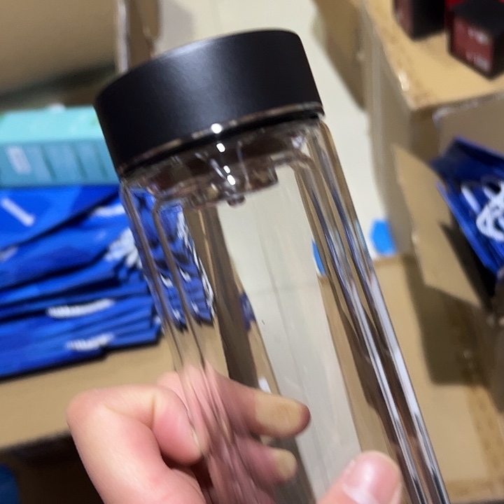 6616-66-320ml  玻璃杯 黑