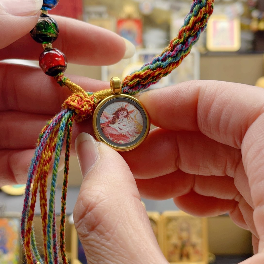 吊坠K***y唐卡的制作方法与技巧第二