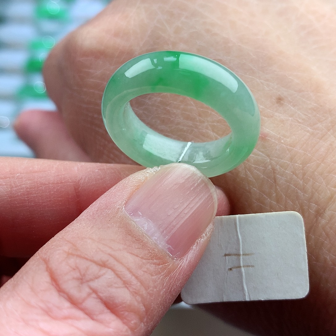 未镶嵌戒指翡翠11号