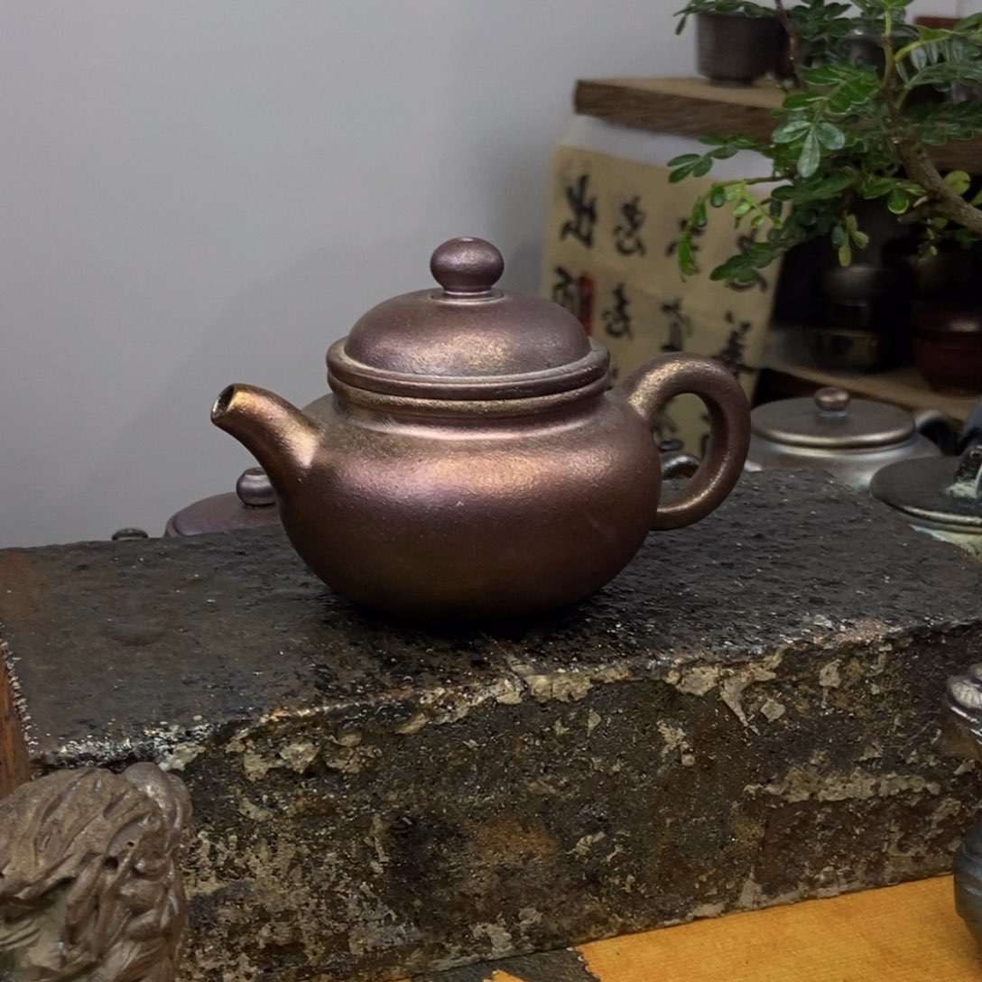 建水紫陶柴烧茶具