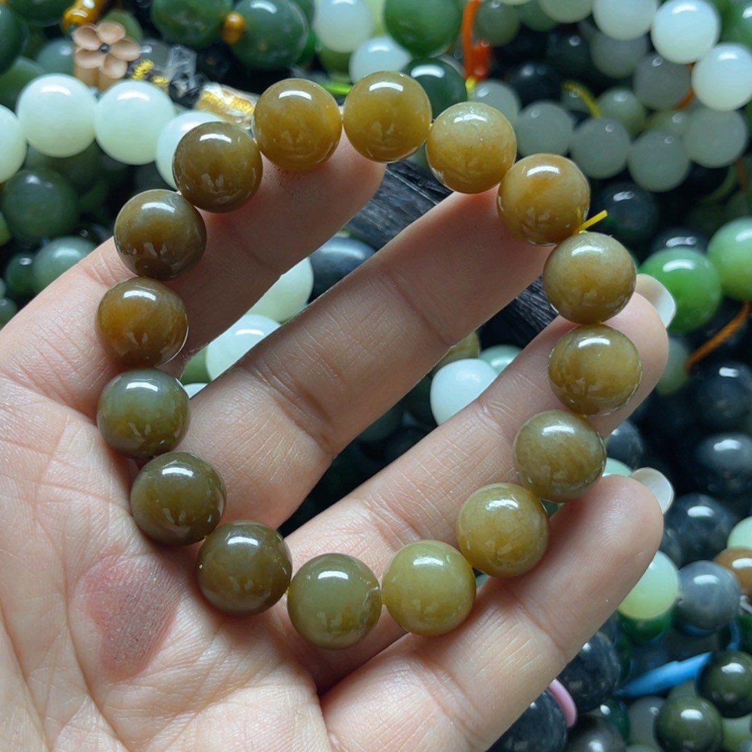 和田玉手链未镶嵌