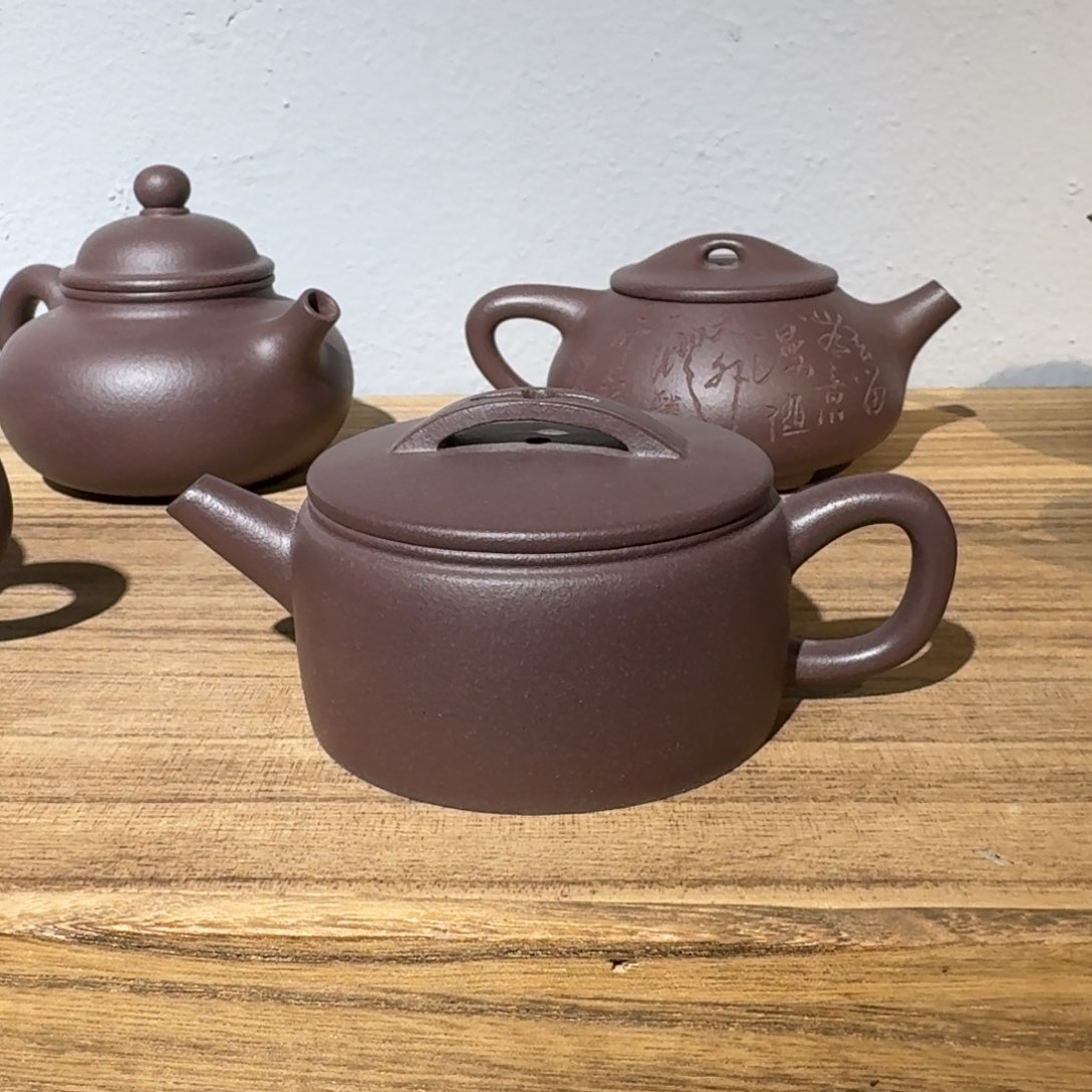 紫泥茶壶天青150毫升左右
