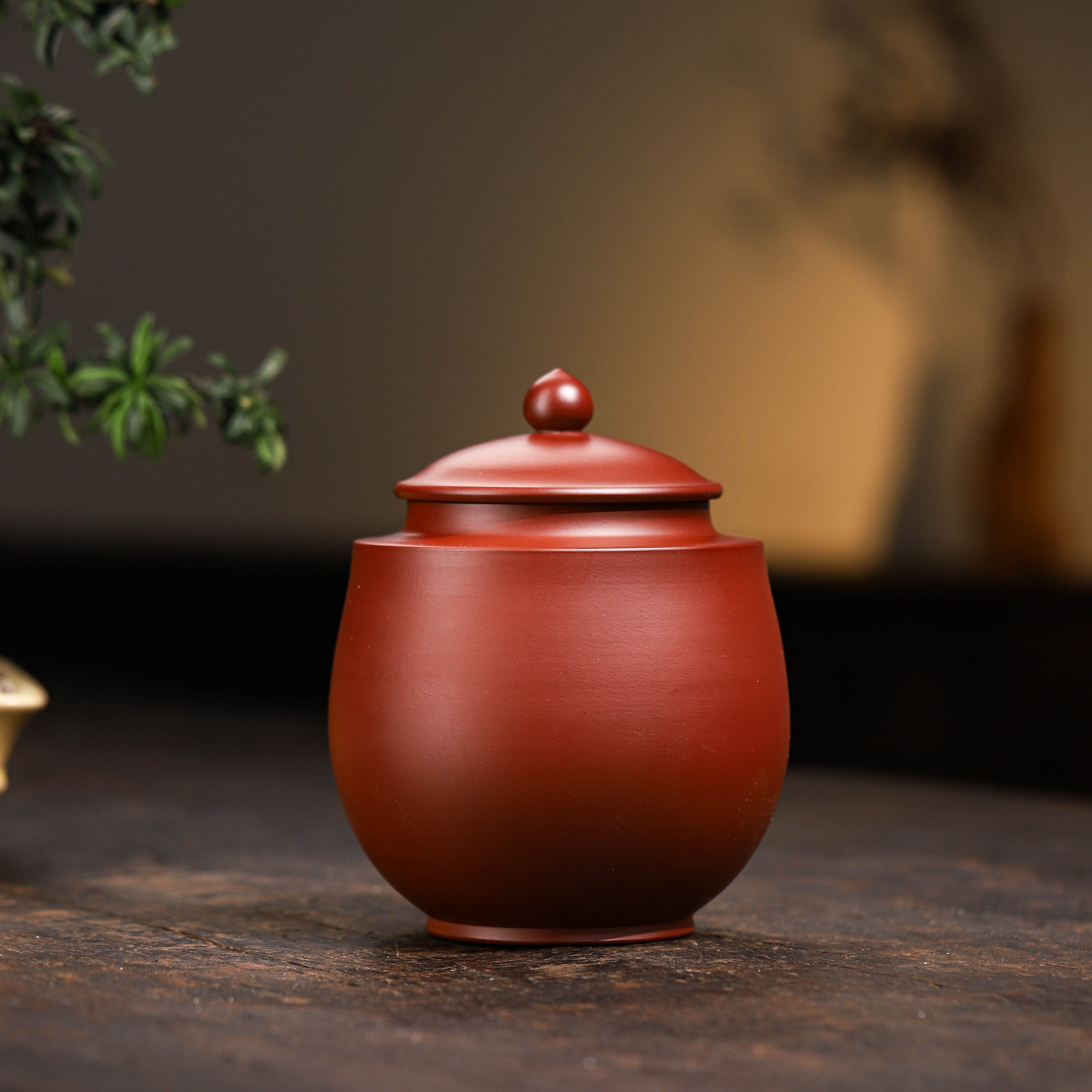 丨大红袍磁力大容量茶叶罐  茶台储茶精品