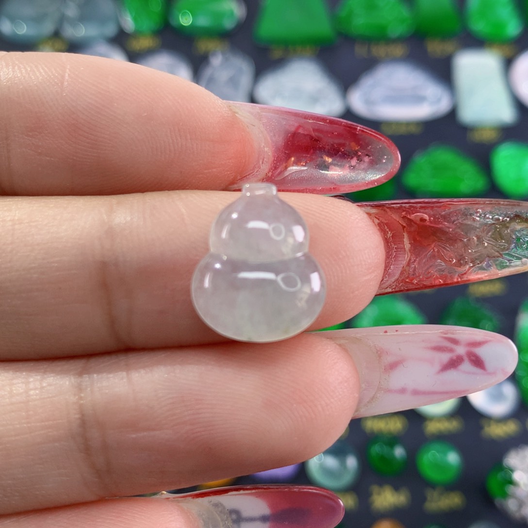 翡翠颈饰未镶嵌纯天然缅甸翡翠A货