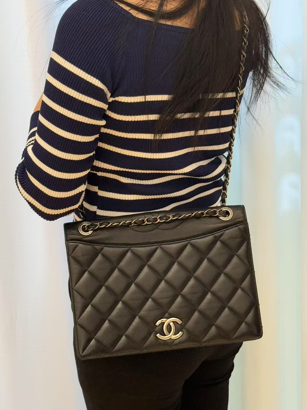 95新 Chanel/香奈儿 香奈儿翻盖中古包