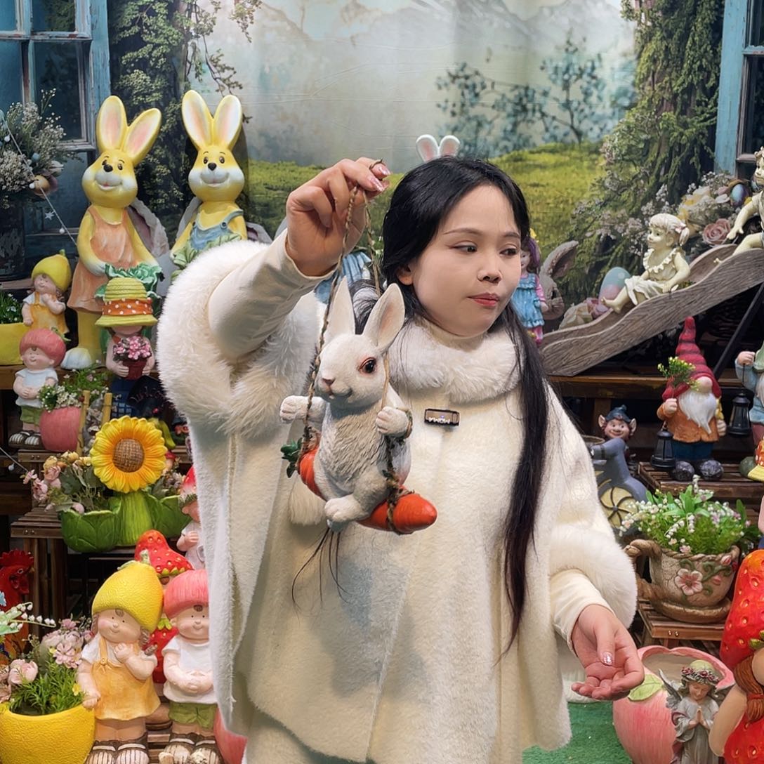 摆件花园摆件红红火火