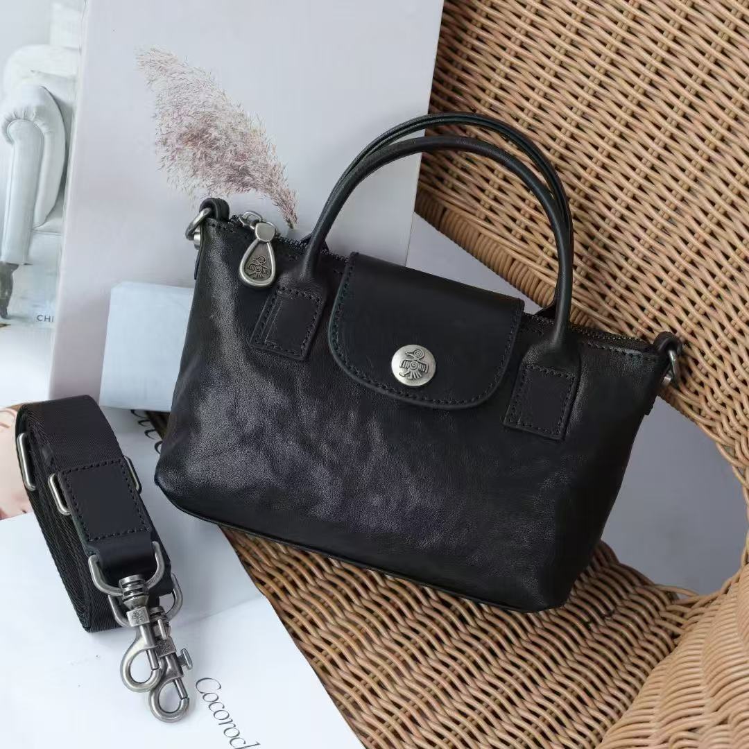  鸟牌8221经典迷你龙香皮包休闲设计款手提斜挎包