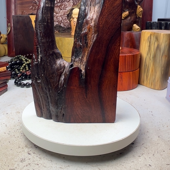 惊***木木缅甸花梨大果紫檀底座