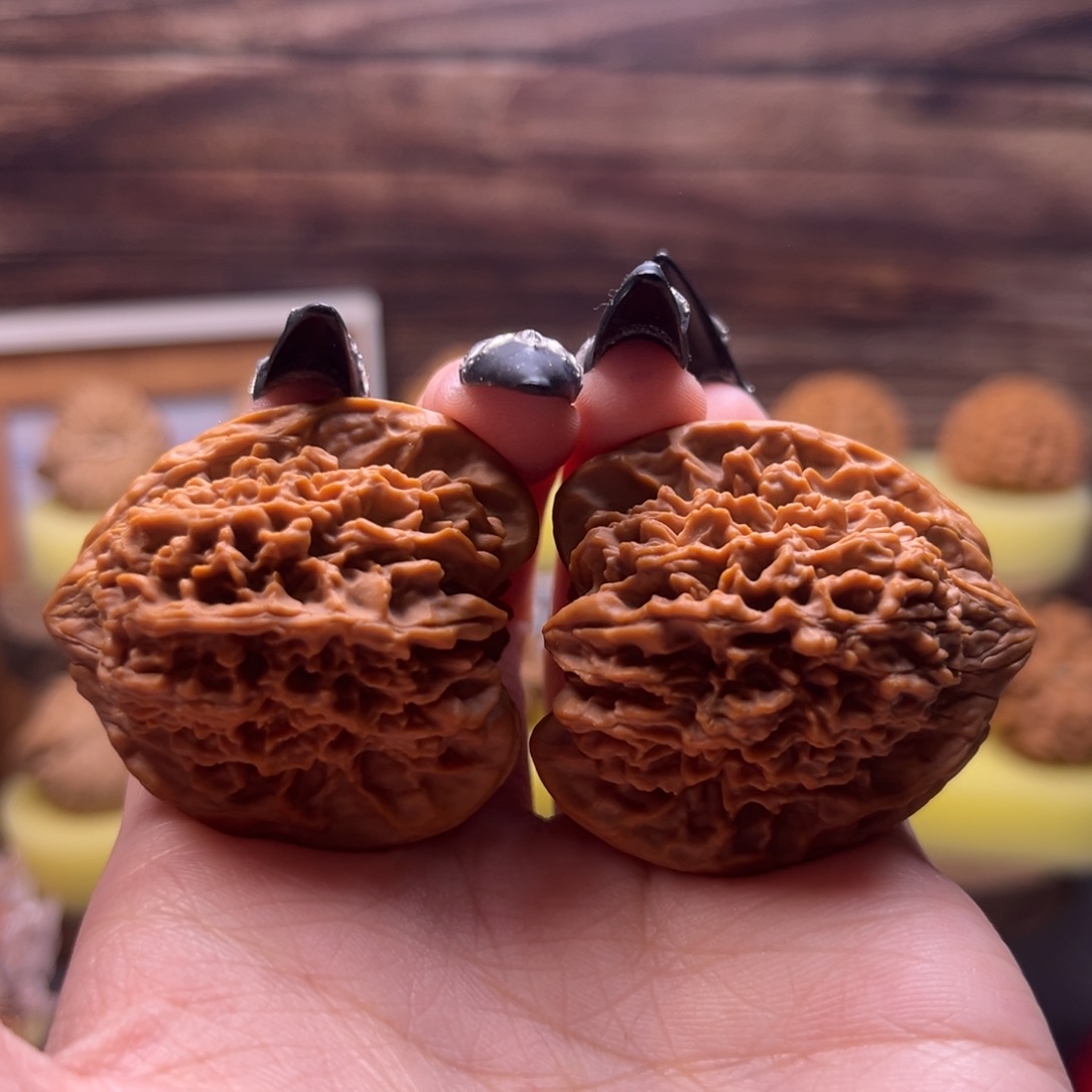 文玩核桃吊坠满天星闪54