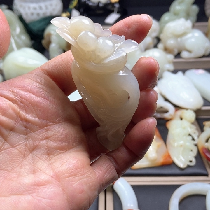 和田玉挂件未镶嵌