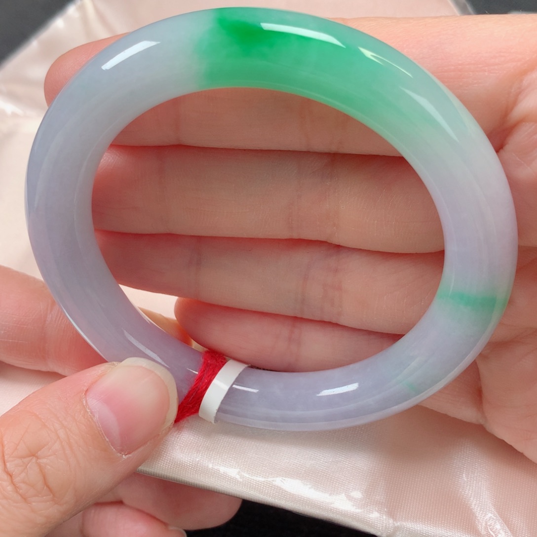 未镶嵌手镯翡翠缅甸天然翡翠手镯54