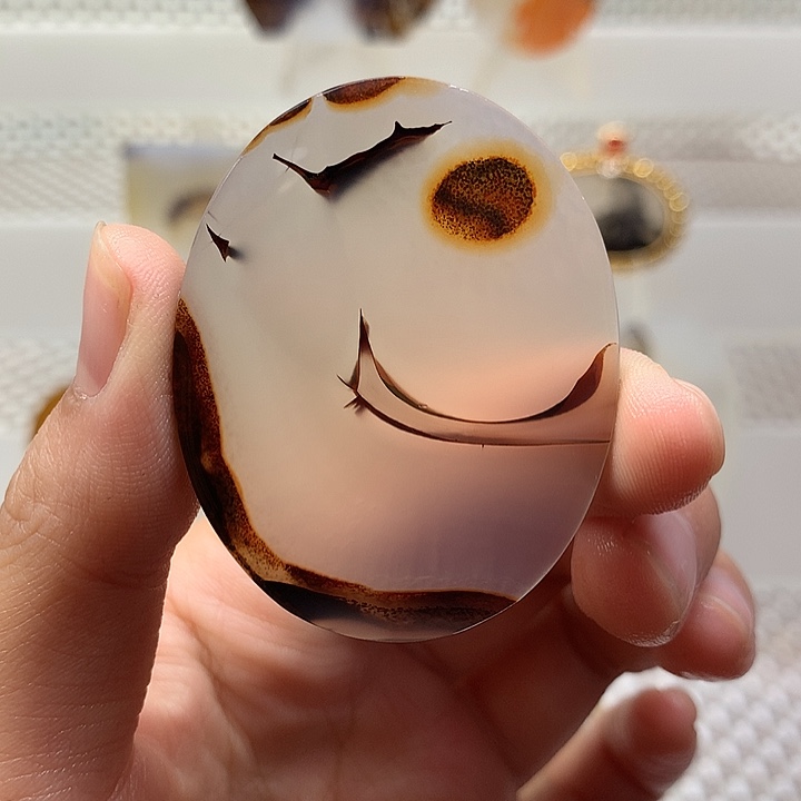 玛瑙/玉髓未镶嵌颈饰