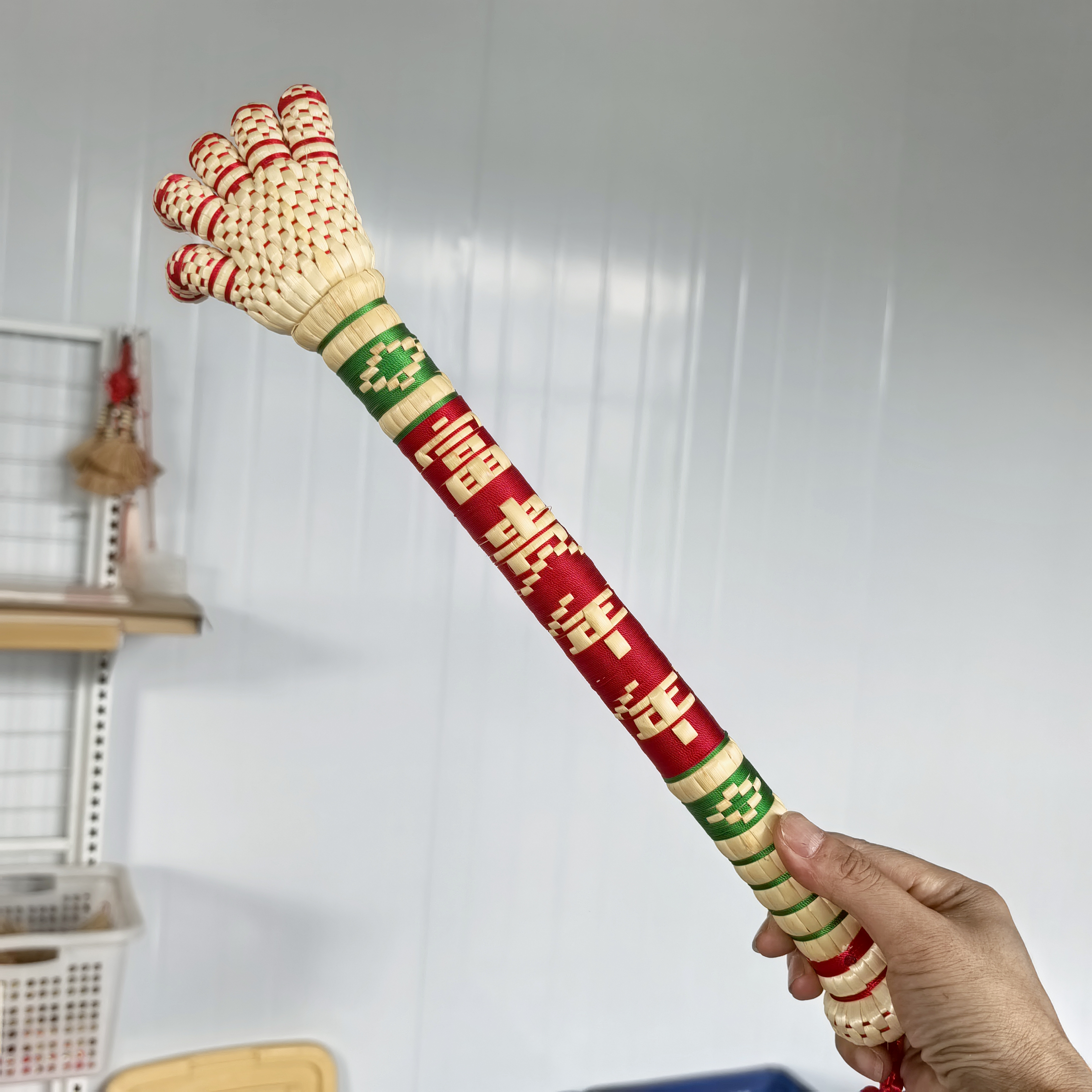 手编传统高粱扫把编织客厅纯手工老式家用工艺品室内除尘卧室加长