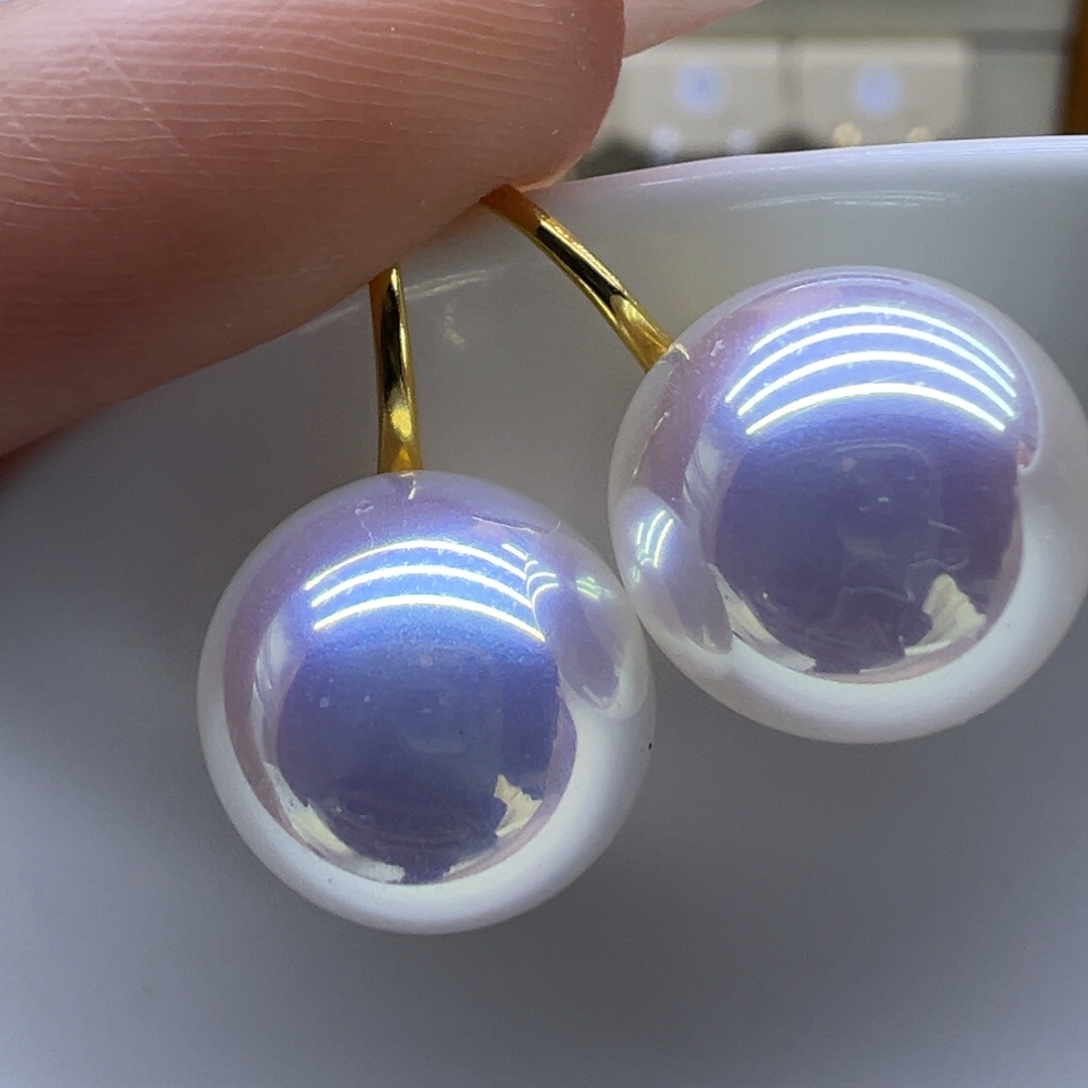 淡水珍珠耳饰未镶嵌