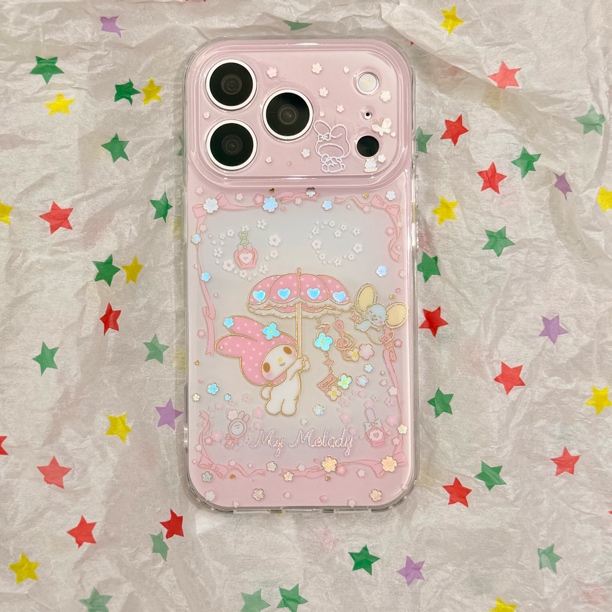 可爱鎏金美乐蒂kitty适用iphone17promax苹果16手机壳15/14高级13