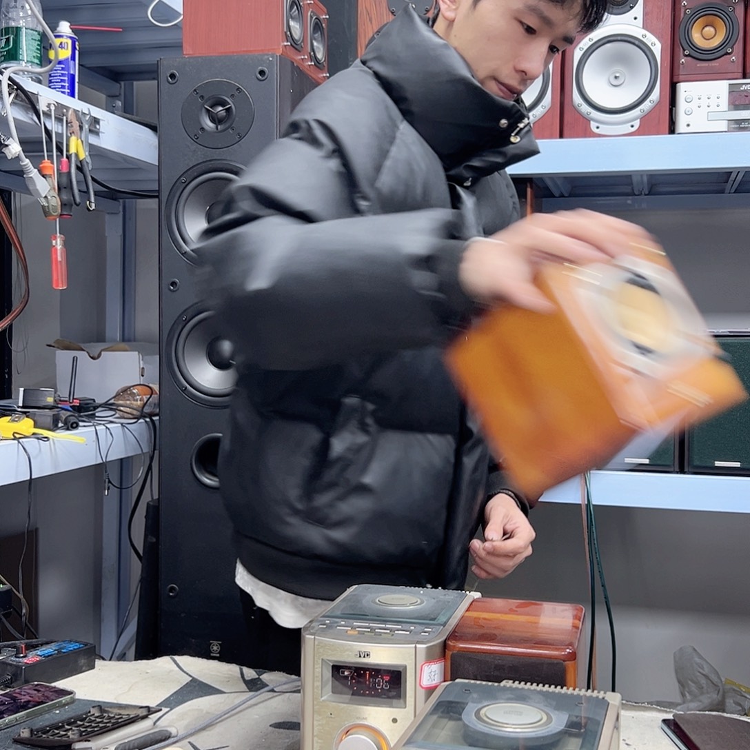 8新jvcux7000组合机头，不读碟