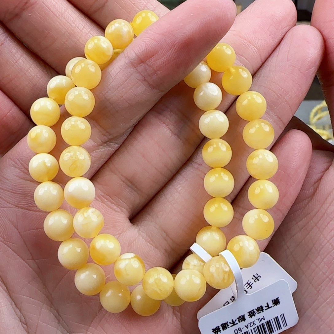 琥珀裸石未镶嵌蜜蜡