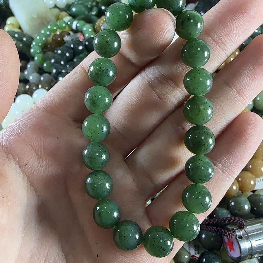 和田玉手链未镶嵌227