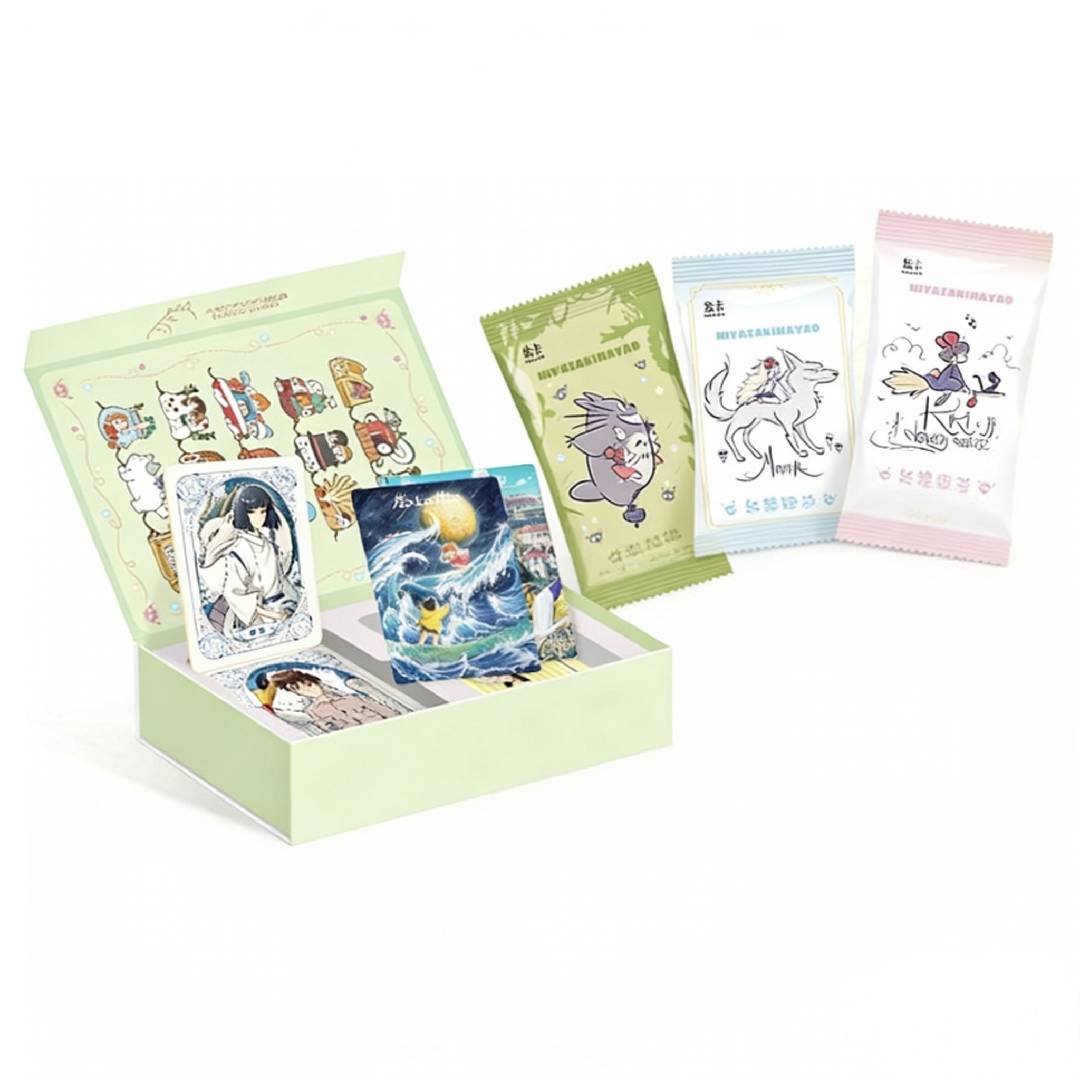 【绘卡文创】宫崎骏-与梦同行 第一弹 国产二创 收藏卡牌盲盒（代拆）