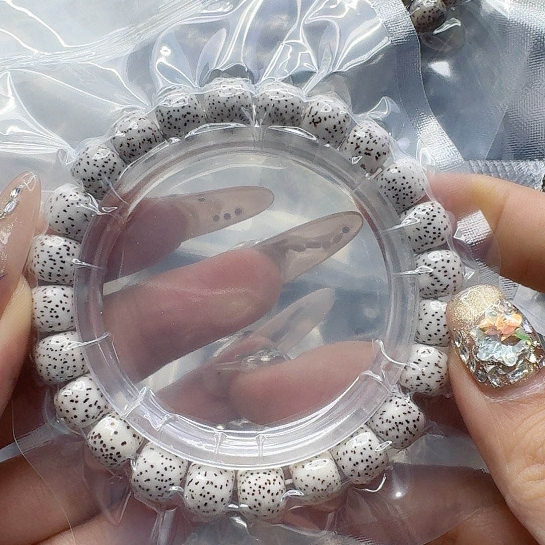 星月菩提手串113入门顺白星月菩提9.5桶单圈