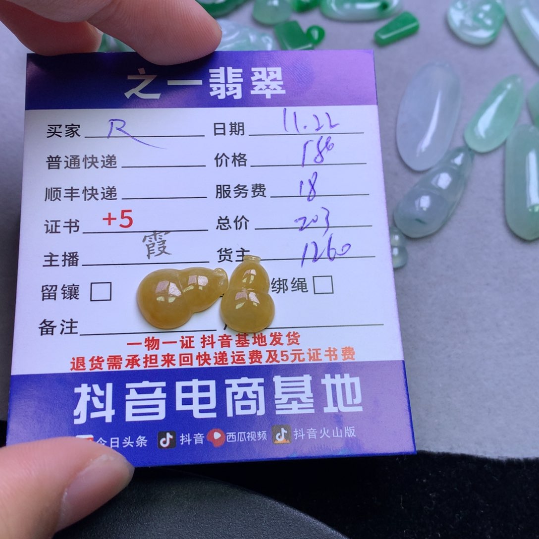 颈饰未镶嵌翡翠R****E