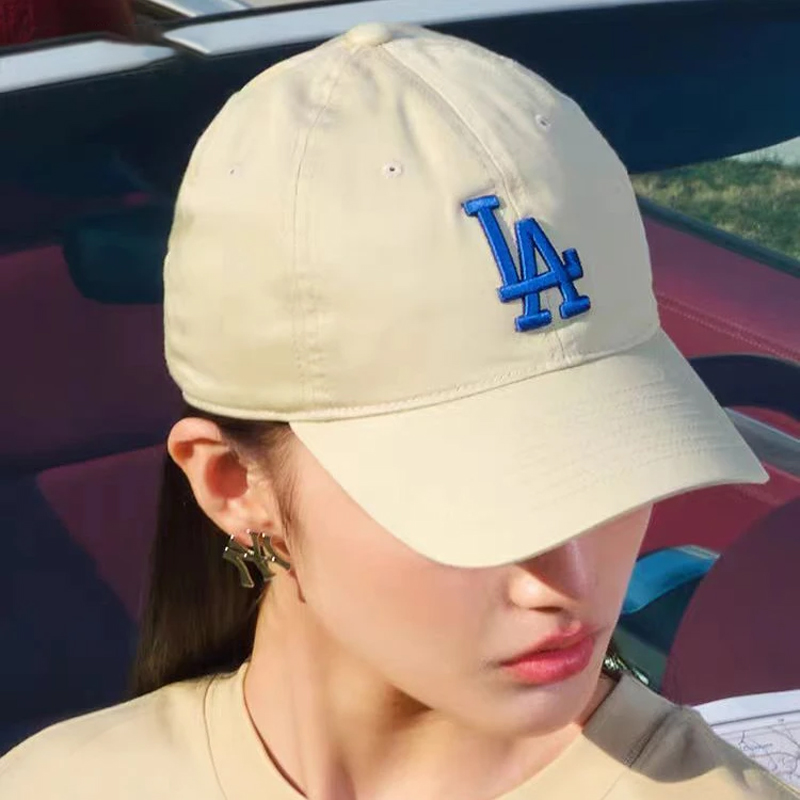 全新未使用MLB软顶小标NY运动LA休闲时尚鸭舌帽棒球帽男女CP66