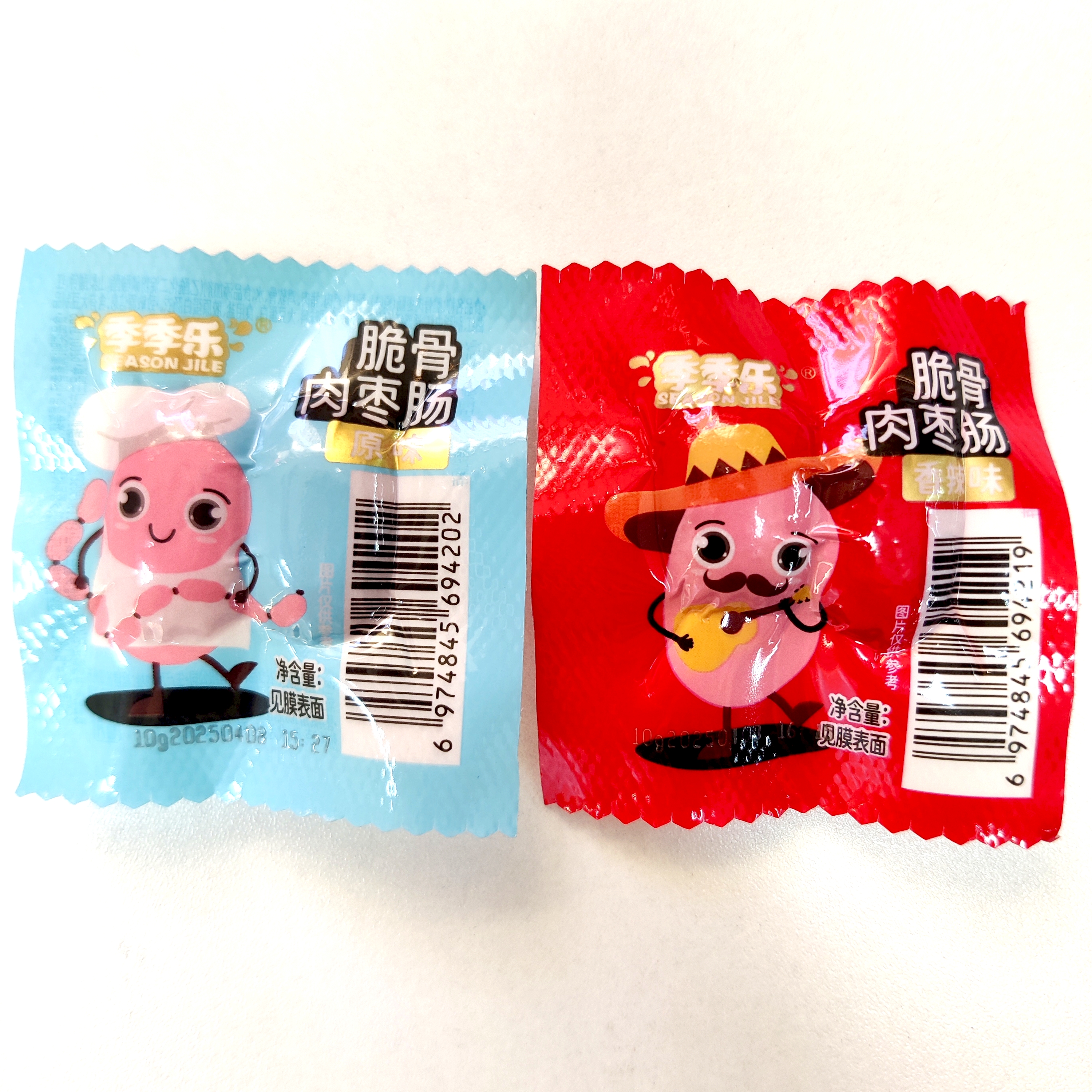 【季季乐】脆骨小肉枣肠 日期到10月7