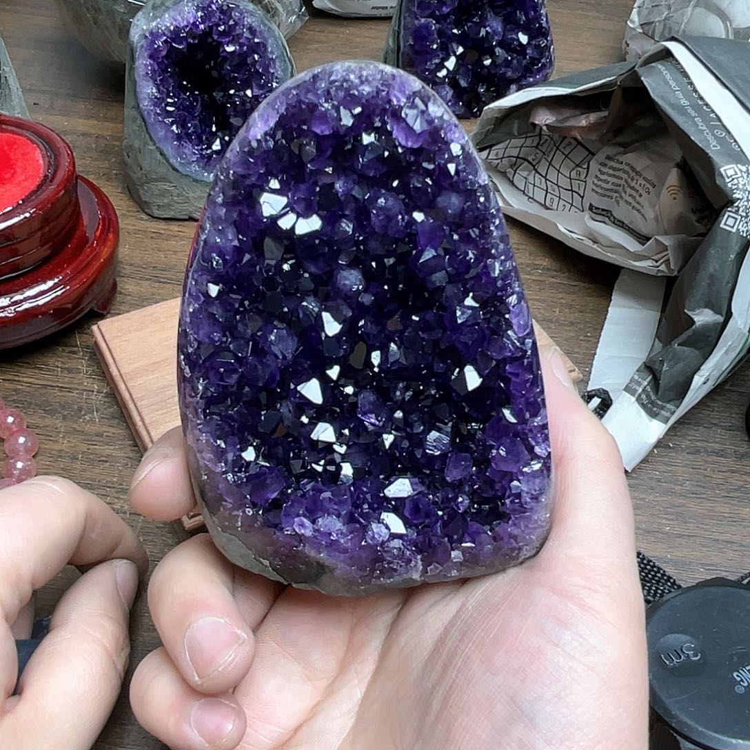 紫晶大型摆件（非配饰）未镶嵌
