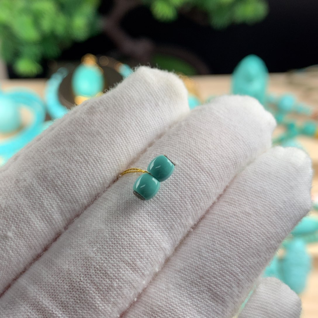 绿松石配珠卡4.5未镶嵌