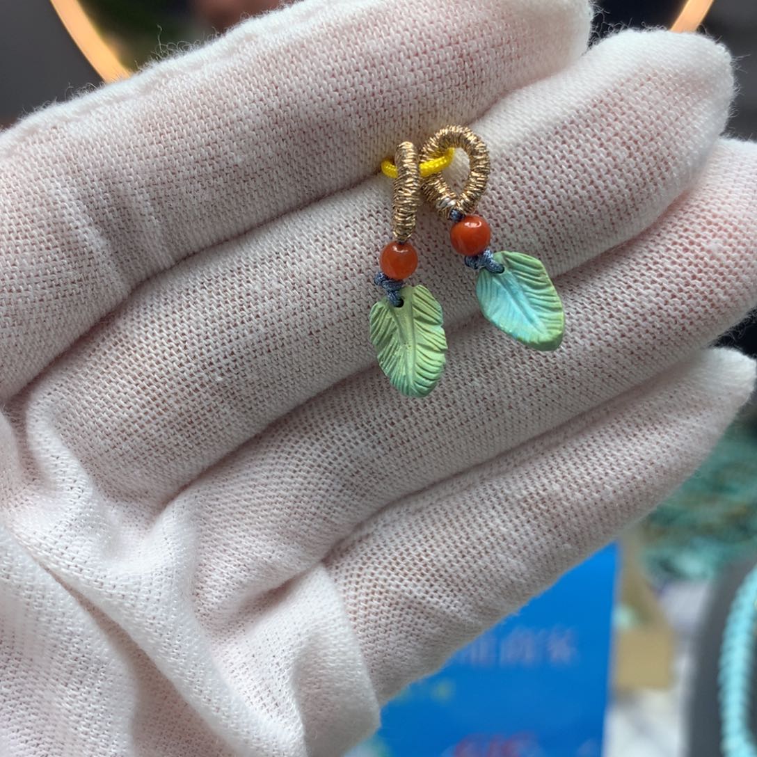 绿松石挂件未镶嵌