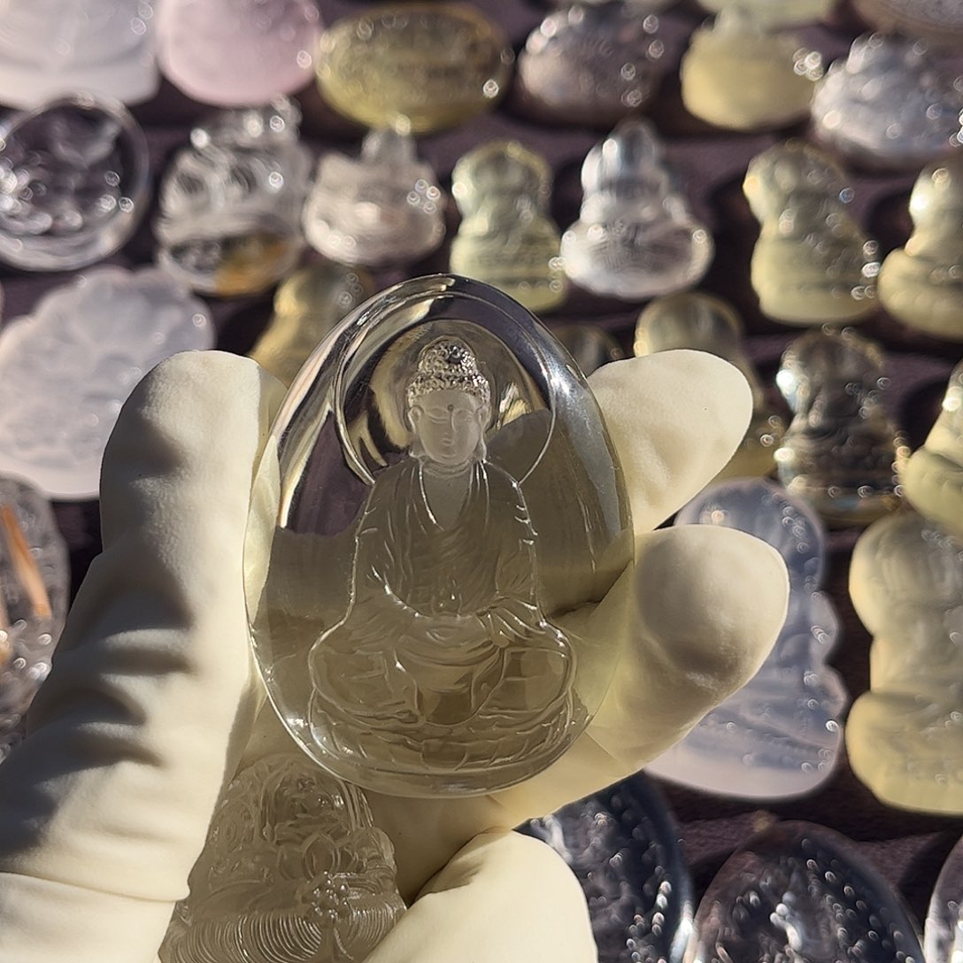 水晶颈饰未镶嵌粒*粒