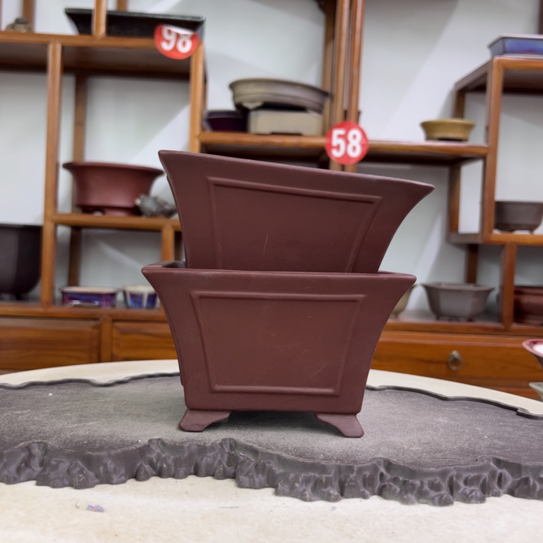 紫砂花盆瑕疵8/14-2。。。