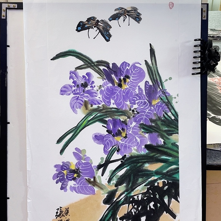 国画张圣敏先生纯手绘作品