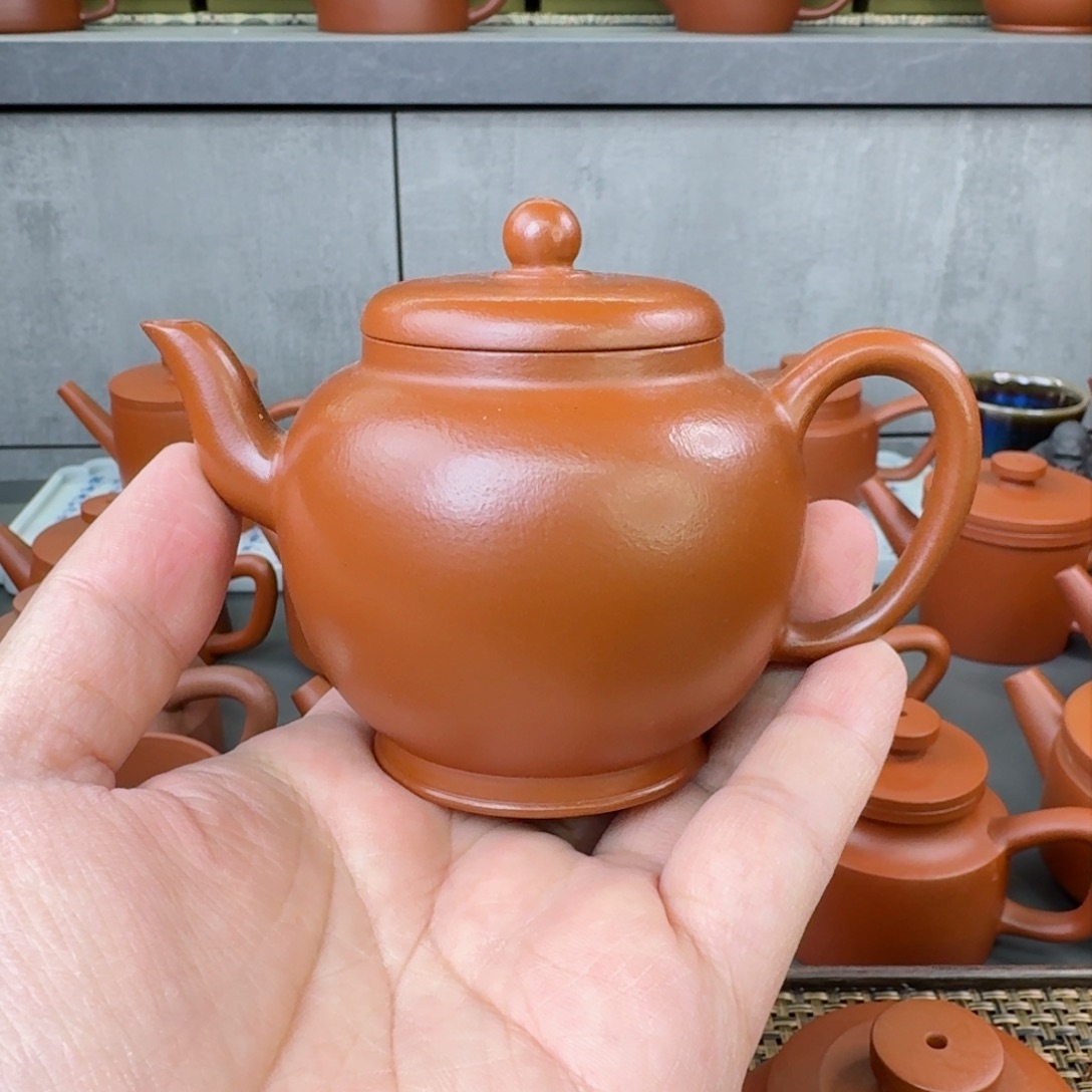 紫砂茶壶福利款微瑕全手，非山外山底款