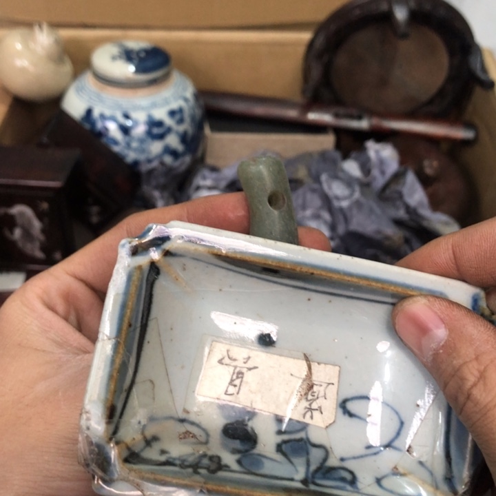 陶瓷孤品单件车里拍